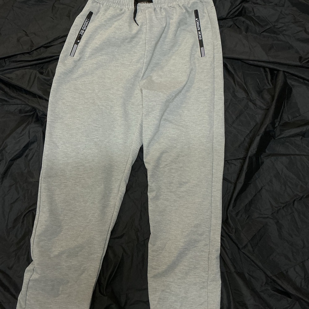 No Boundaries Light Gray Joggers